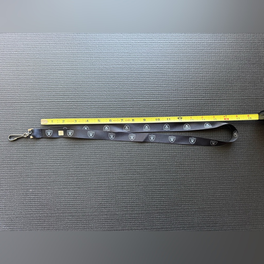 NFL Raiders lanyard